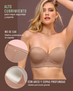 Strapless Bra With UnderwireSplendid Strapless -Leonisa Sale Store 011986 000 1200x1500 lang es 4