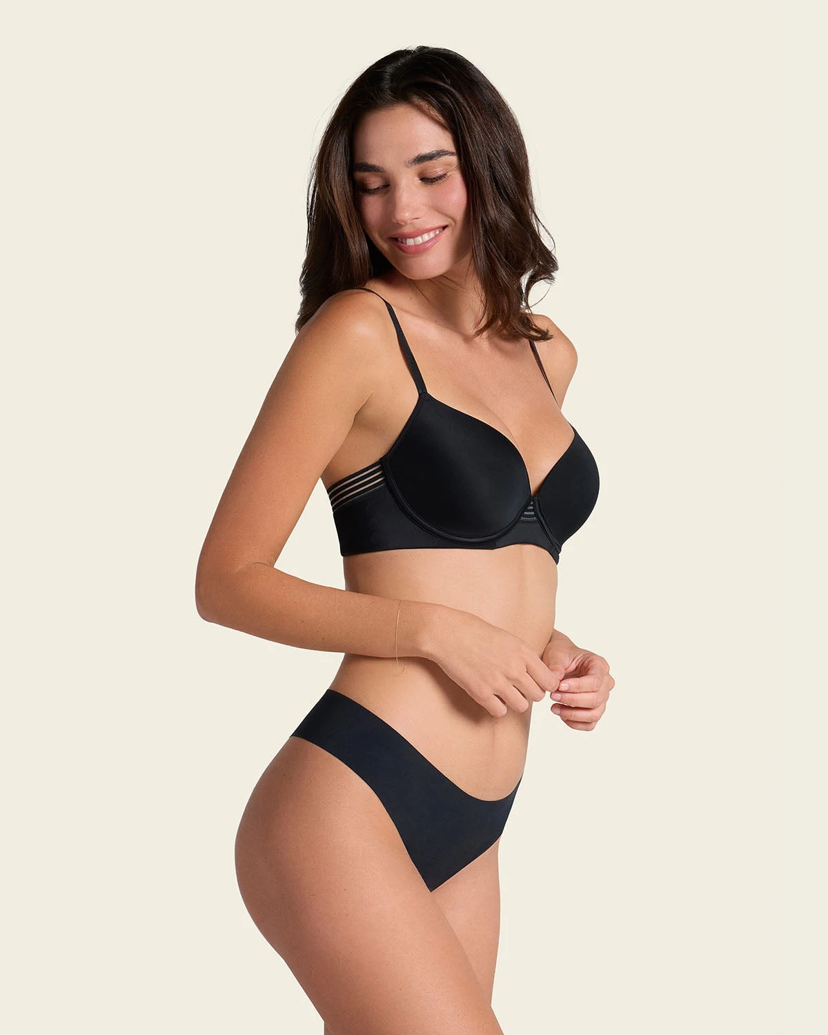 3-Pack No Ride-Up Seamless Thong Knickers 5 3-Pack No Ride-Up Seamless Thong Knickers - Image 5