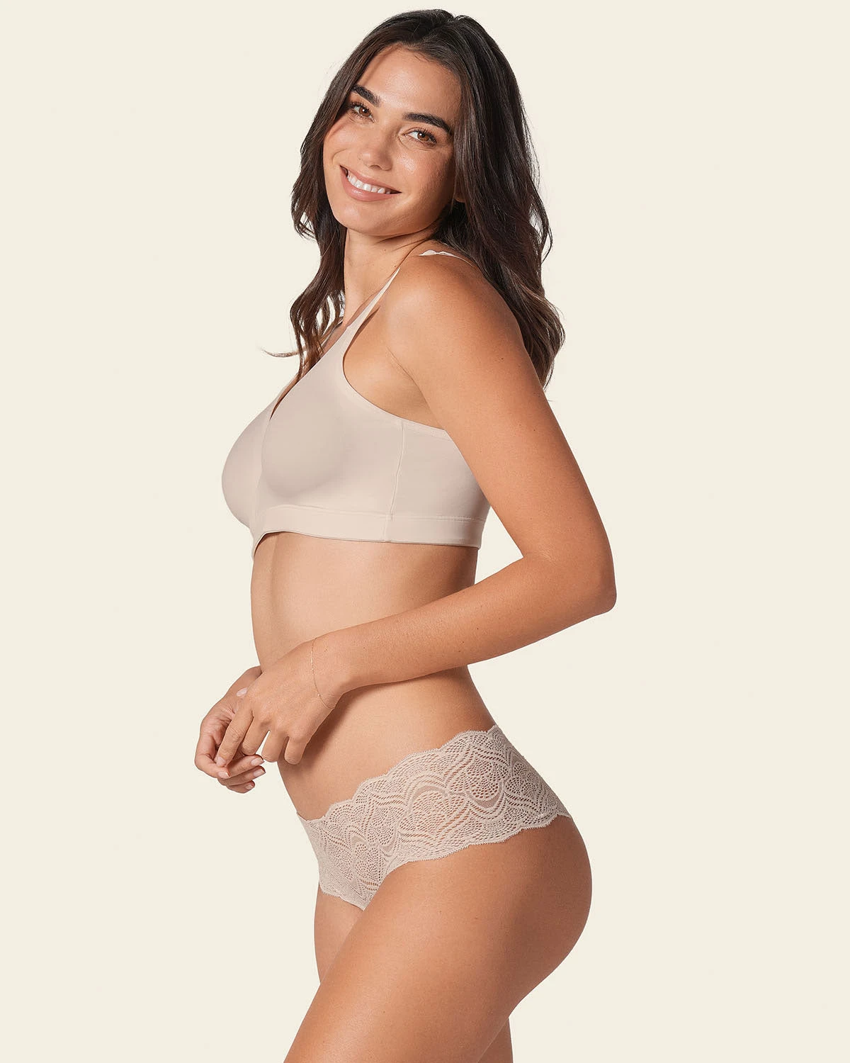 3-Pack Cheeky Lace Hipster Knickers 4 3-Pack Cheeky Lace Hipster Knickers - Image 4