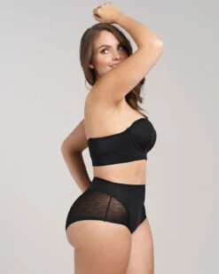 High-Waisted Sheer Lace Shaperknicker 18 High-Waisted Sheer Lace Shaperknicker -Leonisa Sale Store 012984L 700 1200x1500 2021 3
