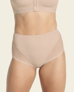High-Waisted Sheer Lace Shaperknicker 20 High-Waisted Sheer Lace Shaperknicker -Leonisa Sale Store 012984 802 1200x1500 2023 1