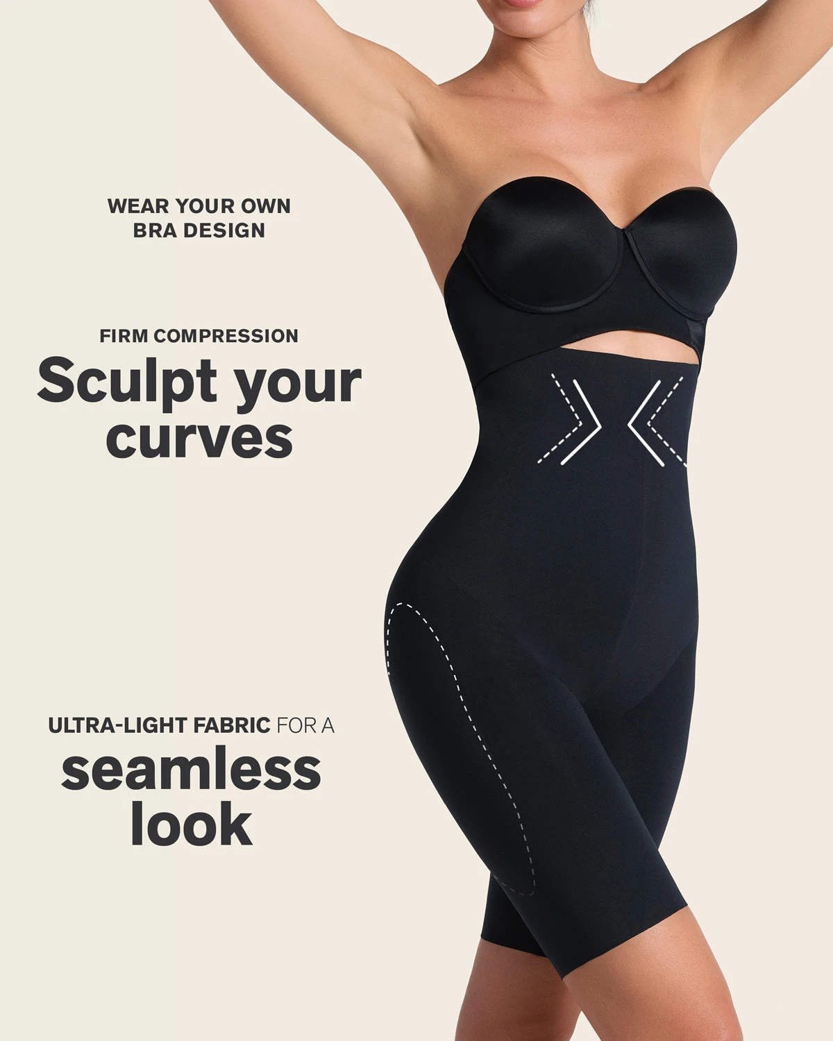 High-Tech Sculpting Full Coverage Short Body Shaper 15 High-Tech Sculpting Full Coverage Short Body Shaper - Image 15