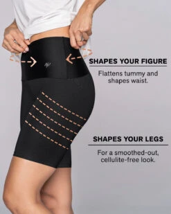 High-Waisted Knee-Length Shaper Bike Short ActiveLife -Leonisa Sale Store 0195512 700 1200x1500 lang eu 4