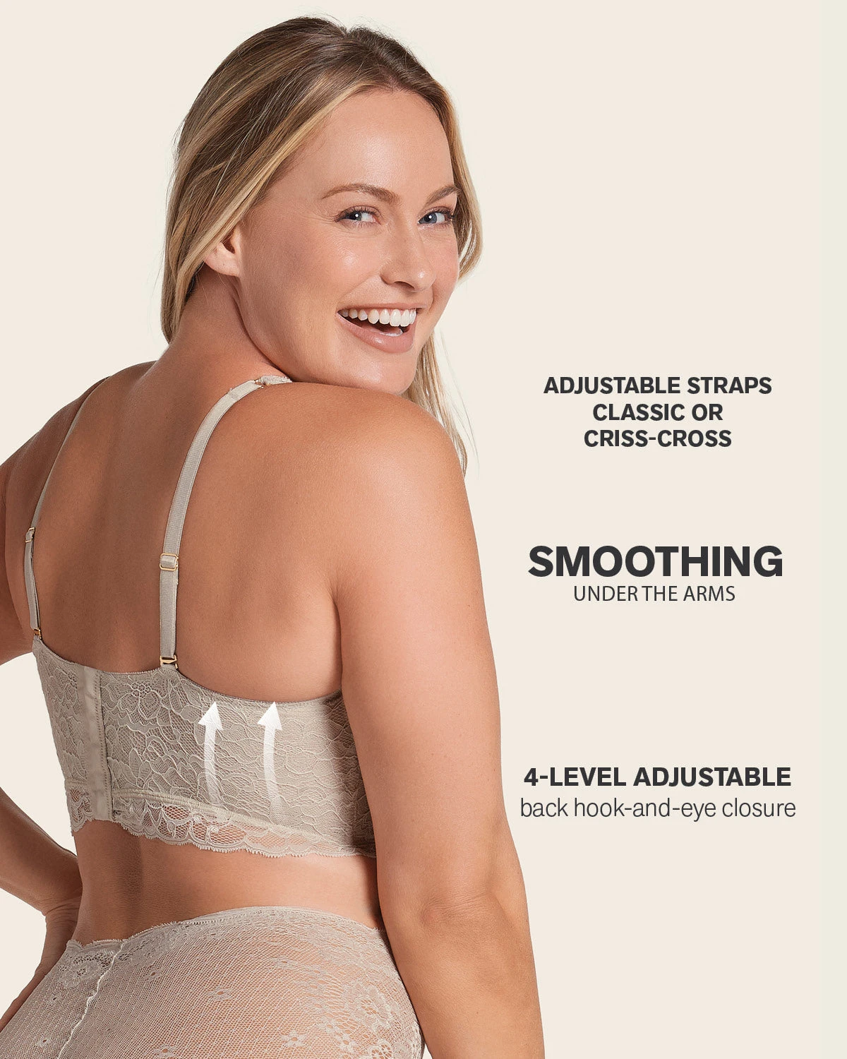 2-Pack Luxe Lace Underwire Smoothing Bustier Bras 20 2-Pack Luxe Lace Underwire Smoothing Bustier Bras - Image 20