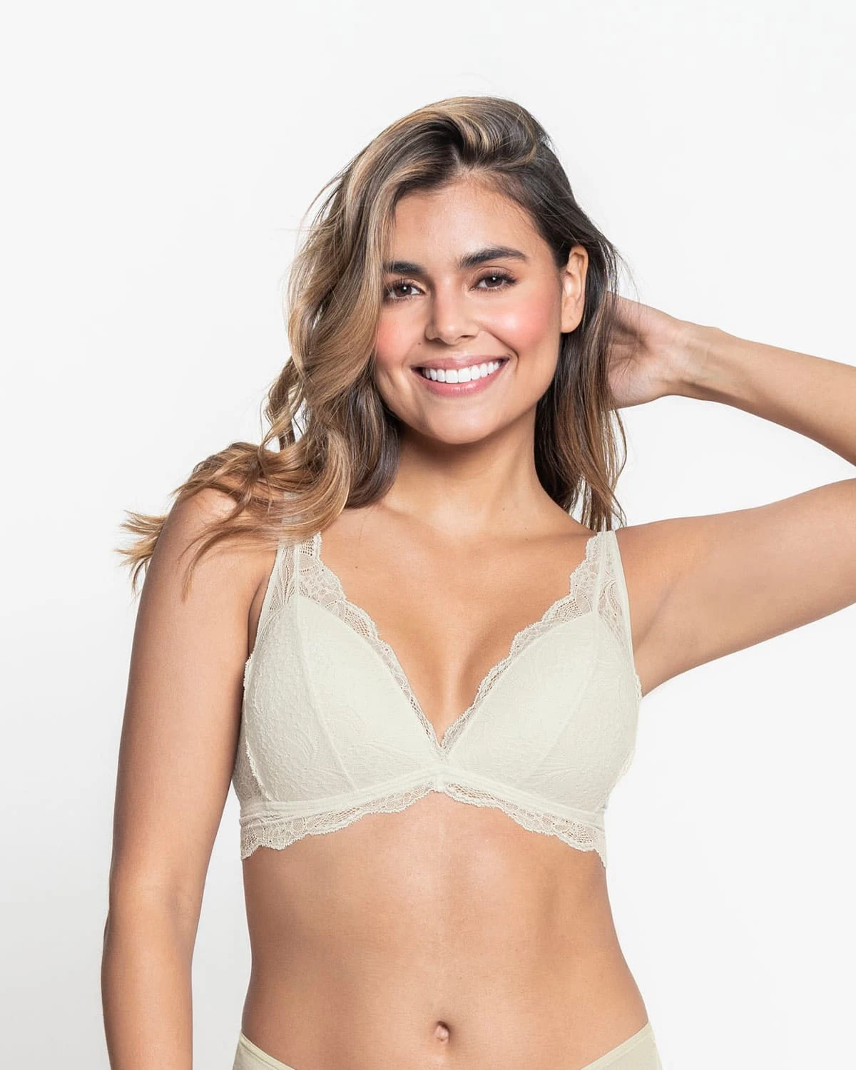 Scalloped Lace Wireless Bralette 12 Scalloped Lace Wireless Bralette - Image 12