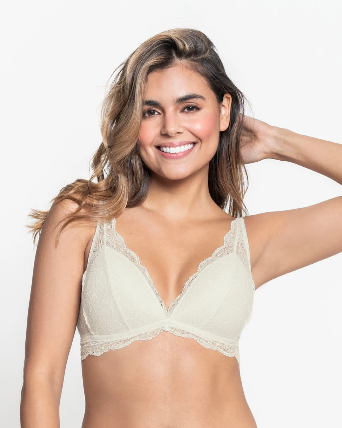 Scalloped Lace Wireless Bralette 9 Scalloped Lace Wireless Bralette - Image 9