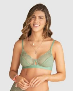 Triangle Lace Bralette With Buttonhole Cutout -Leonisa Sale Store 091025 662 1200X1500 1