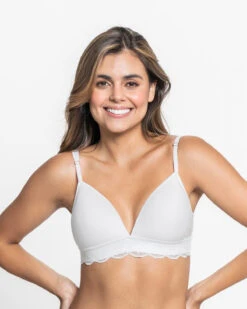 Comfy Deep V-neck Lace Accent Bralette -Leonisa Sale Store 091032 000 1200x1500 2022 UPD 1