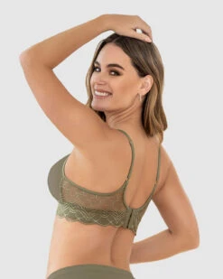 Comfy Deep V-neck Lace Accent Bralette -Leonisa Sale Store 091032 606 1200X1500 2