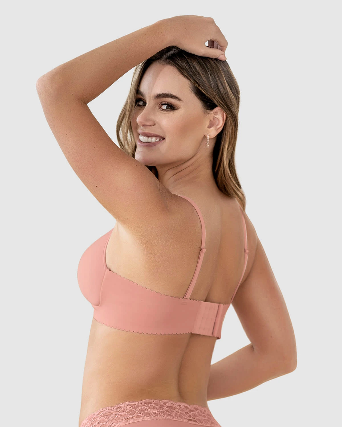 Plunge Wireless Scalloped Trim Bra The Perfect Comfort Bra 9 Plunge Wireless Scalloped Trim Bra The Perfect Comfort Bra - Image 9
