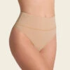 High-Waisted Seamless Moderate Shaper Thong Knicker