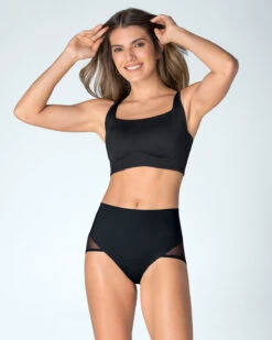 High-Waisted Firm Compression Knicker With Sheer Bottom -Leonisa Sale Store 092060 700 1200X1500 4