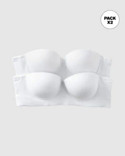 2-Pack Bras 360: Strapless Longline Contouring Bras -Leonisa Sale Store 11911X2 000 1200X1500 1