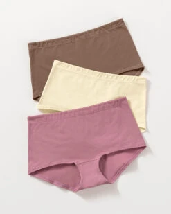 3 Boyshorts In Stretch Cotton With Good Coverage -Leonisa Sale Store 12634X3 S23 1200X1500 1