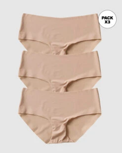 3-Pack No Ride-Up Seamless Hiphugger Knickers 21 3-Pack No Ride-Up Seamless Hiphugger Knickers -Leonisa Sale Store 12722X3 802 1200X1500 1
