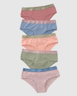 5-Pack Cotton Blend Hipster Knickers -Leonisa Sale Store 12999X5 S03 1200X1500 1