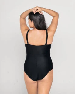 One-Piece Slimming Tummy Compression Swimsuit -Leonisa Sale Store 190664BL 700 1200x1500 2022 2