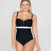 One-Piece Slimming Tummy Compression Swimsuit -Leonisa Sale Store 190664B 700 1200x1500 2022 1