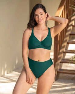 Full Coverage Supportive Bikini Top With Ruched Cup Details 6 Full Coverage Supportive Bikini Top With Ruched Cup Details -Leonisa Sale Store 192130C 666 1200X1500 3