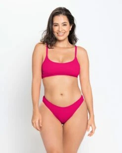 Eco-Friendly Ruched Cheeky High-Leg Bikini Bottom -Leonisa Sale Store 192635M 338 1200X1500 tg 3