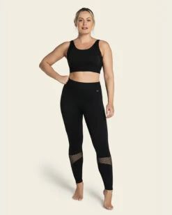 High Waist Sports Leggings Double-Layered Waistband & Breathable Legs 16 High Waist Sports Leggings Double-Layered Waistband & Breathable Legs -Leonisa Sale Store 195550P 700 1200x1500 2023 3