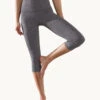 High Waist Seamless Capri With Moisture-Wicking Technology -Leonisa Sale Store 195558N 717 1200x1500 2021 1