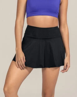 Sporty Trouser Skirt With Side Pocket