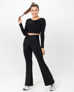 Flared Legging With Slimming Tummy And Thigh Compression -Leonisa Sale Store 195595 700 1200X1500 3