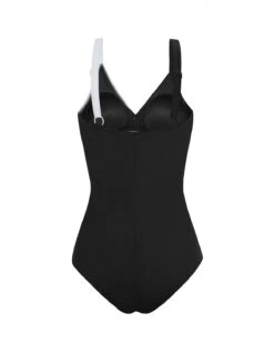Cross-Front Contrast Graphic One-Piece Slimming Swimsuit -Leonisa Sale Store 19A057 700 1200x1500 2022 RENDER 2