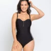 Convertible Zip Top One-Piece Slimming Swimsuit -Leonisa Sale Store 19A072N 700 1200X1500 usa 1