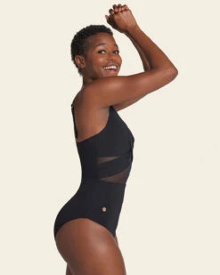 Contrast Detail One Piece Swimsuit With Slimming Compression -Leonisa Sale Store 19A124 700 1200x1500 3 fad9f653 a818 4cc0 9b42 aa1a74288a5a