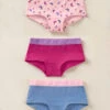 3-Pack Girl's Hiphugger Knickers