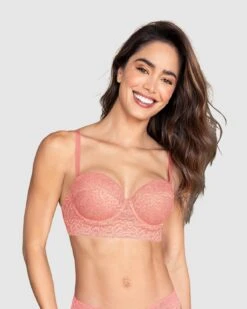 Lace Balconet-Style Push Up Bra With Wide Underbust Band -Leonisa Sale Store 71330 215 1200X1500 1
