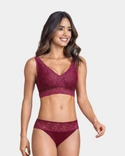 All Over Lace Triangle Bralette -Leonisa Sale Store 71340 220 1200x1500 2021 3