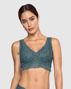 All Over Lace Triangle Bralette -Leonisa Sale Store 71340 541 1200X1500 1