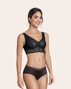 All Over Lace Triangle Bralette -Leonisa Sale Store 71340 700 1200x1500 2021 4