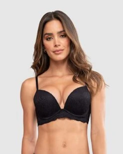 Plunge Double Push-up Lace Underwire Bra -Leonisa Sale Store 71345 700 1200X1500 1